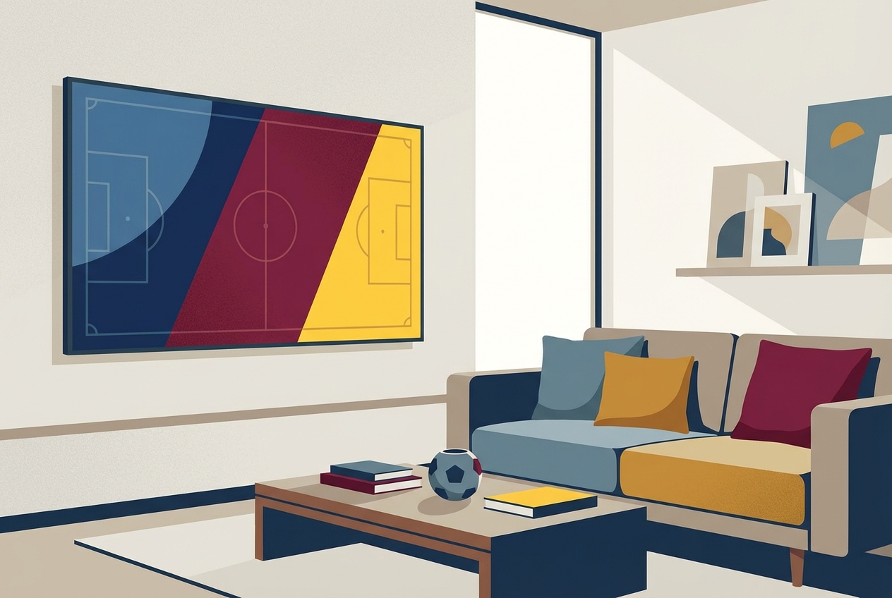 Барселона – Вильярреал: как футбольные матчи влияют на выбор домашнего интерьера