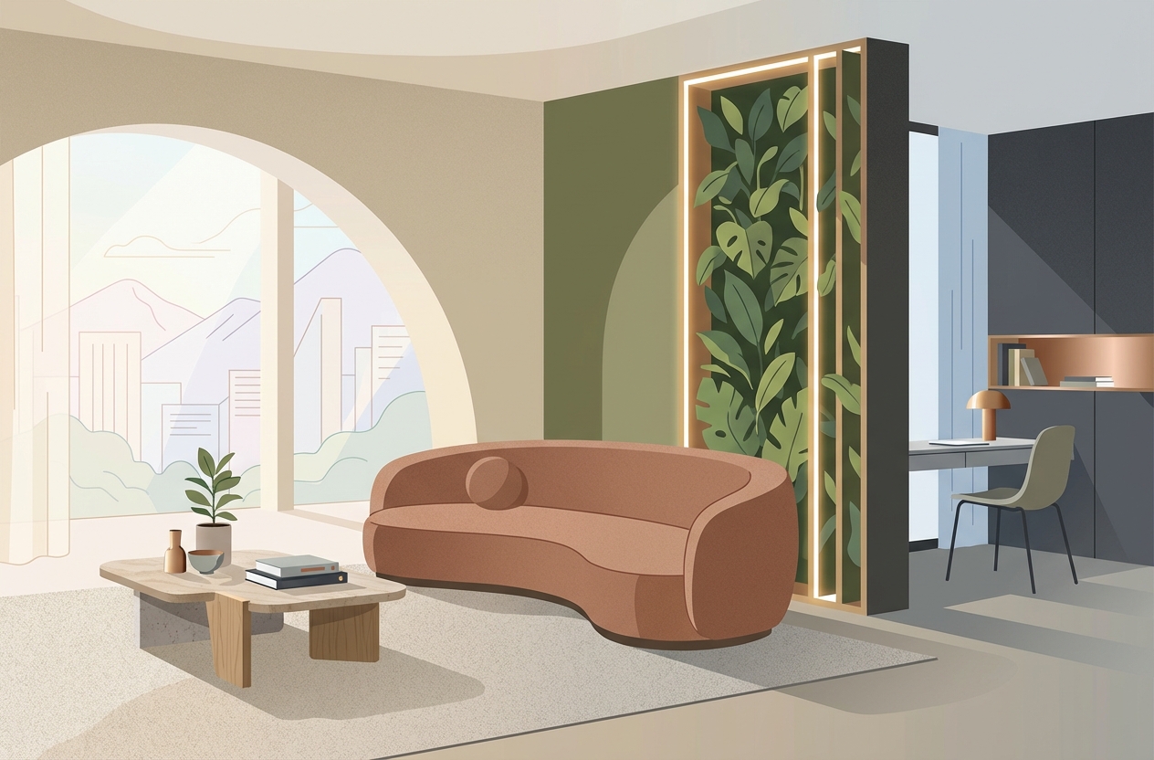 Тренды дизайна гостиной 2025: что обсуждают в интерьерных сообществах | Invogue.kz