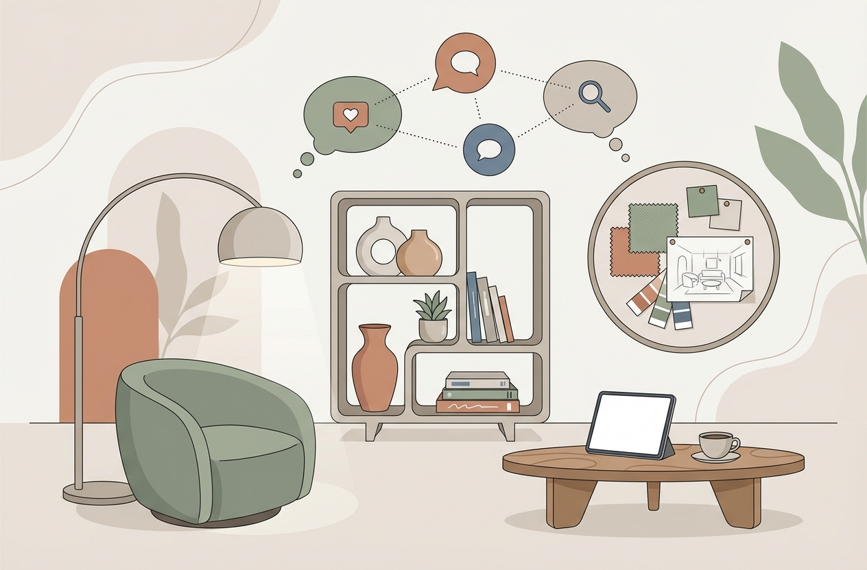 Идеи декора комнаты: что обсуждают в сети в 2025 году | Invogue.kz