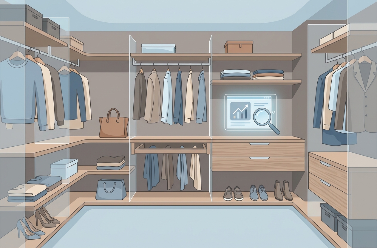 Идеи организации гардеробных набирают популярность в 2025 году | Invogue.kz