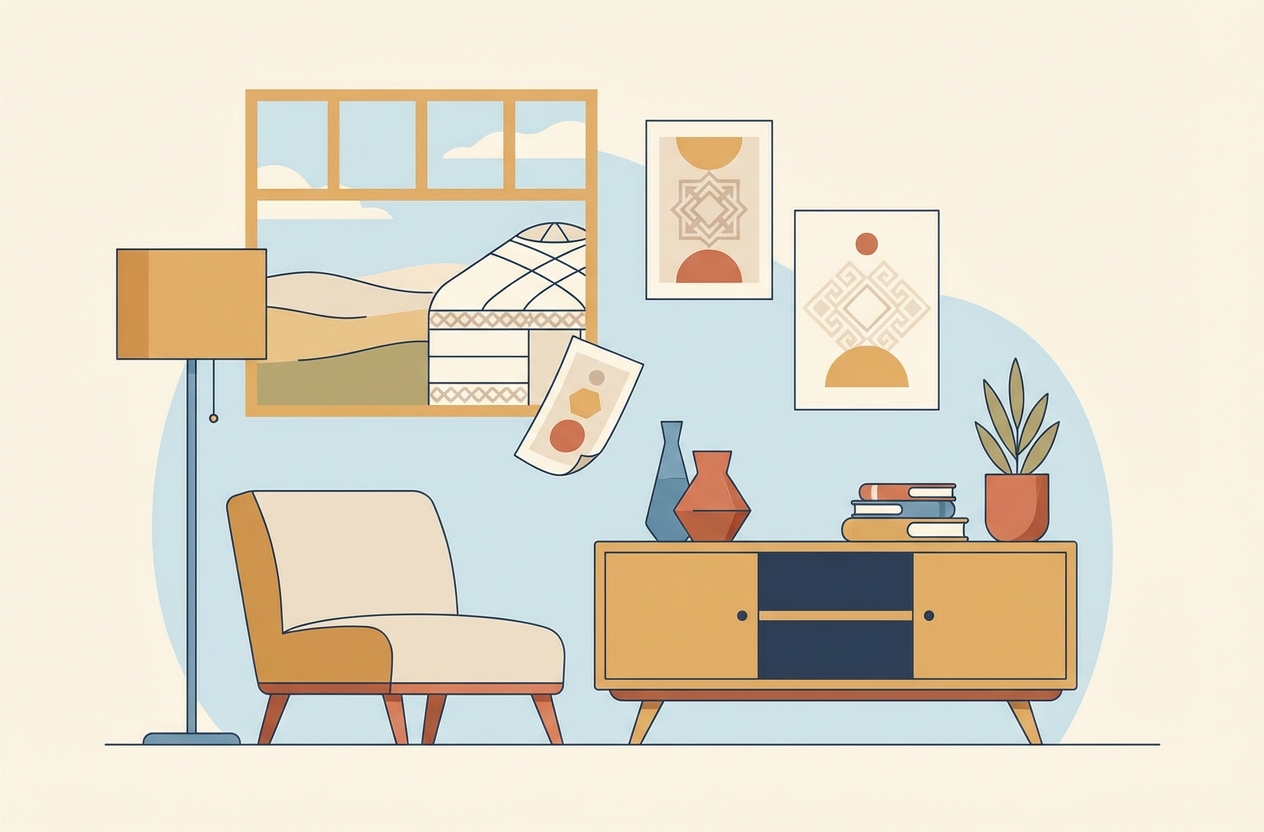 Room Decor: как тренд на декор комнаты меняет подход к оформлению интерьера в Казахстане