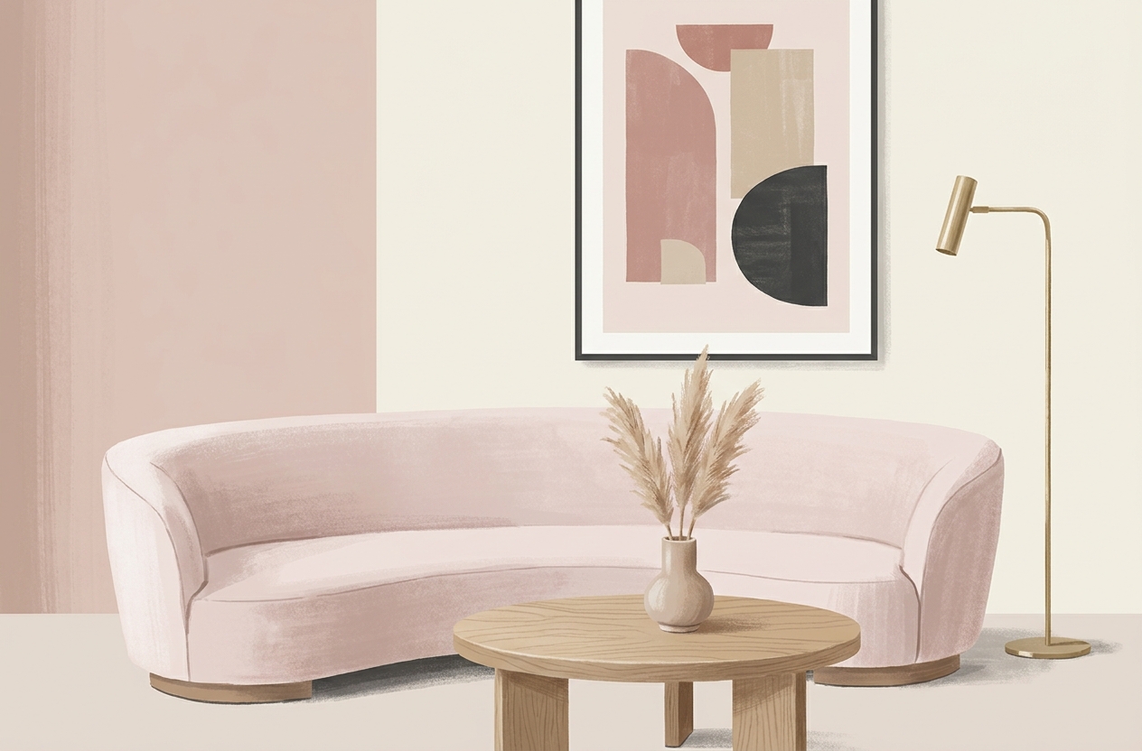 Light pink в интерьере: как использовать пудровый оттенок в дизайне — Invogue.kz