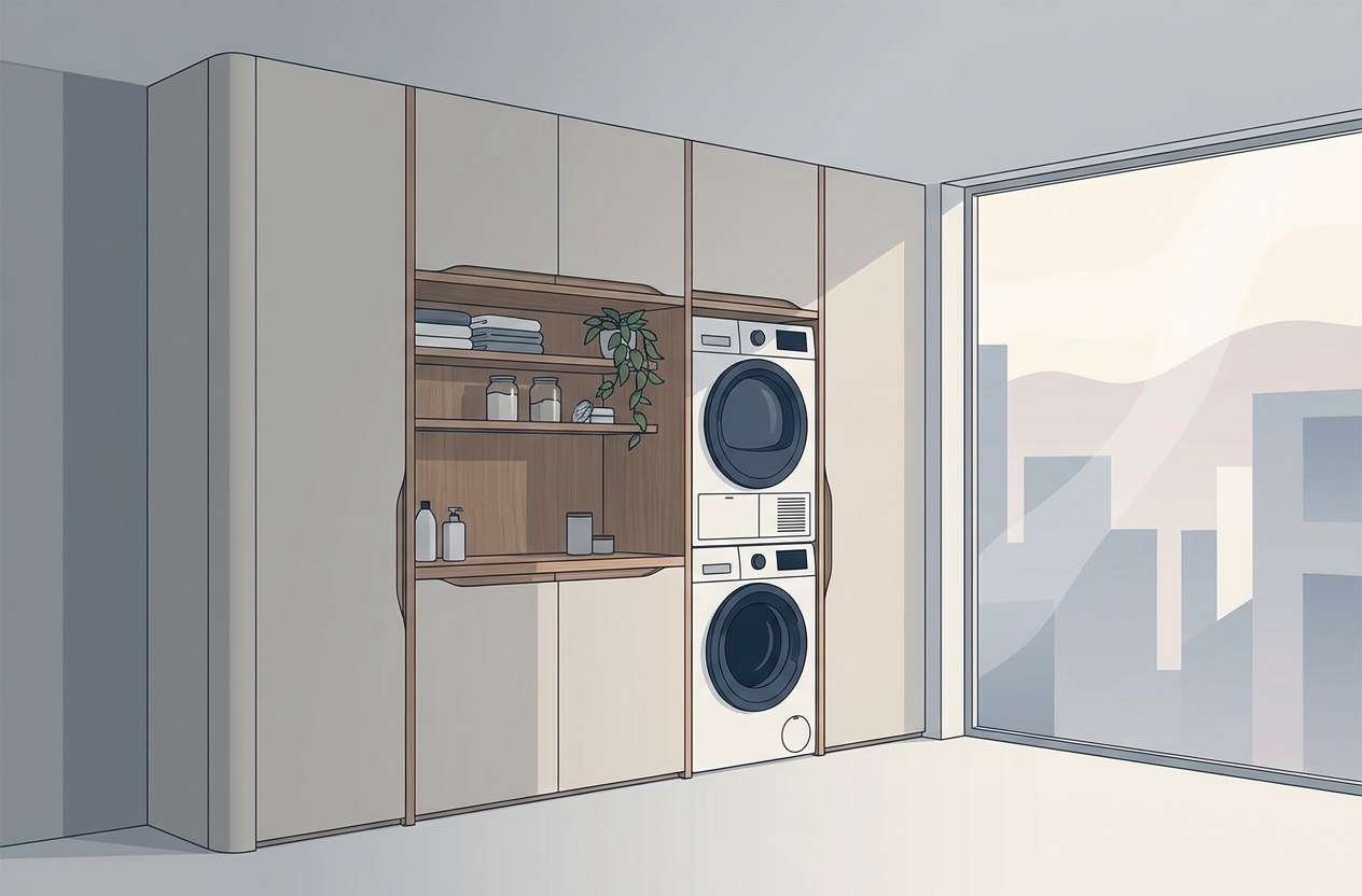 Small laundry room: идеи от B&B Italia для Казахстана