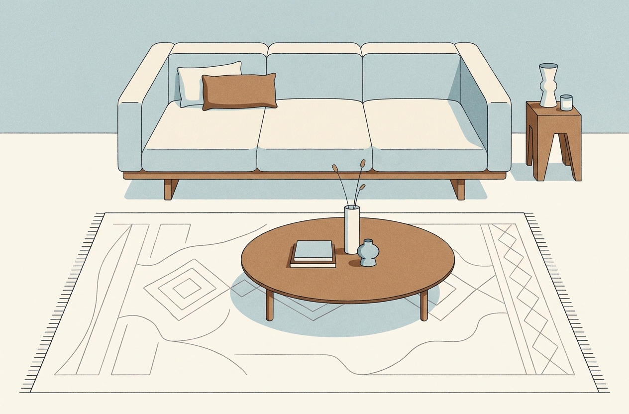 Living room aesthetic: гостиная B&B Italia в Казахстане