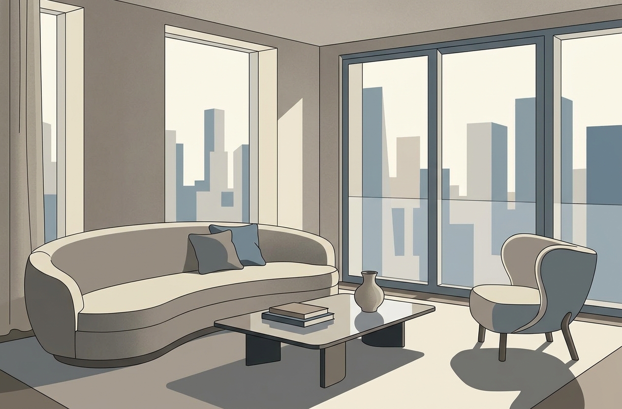 Apartment inspiration: идеи для интерьера от B&B Italia