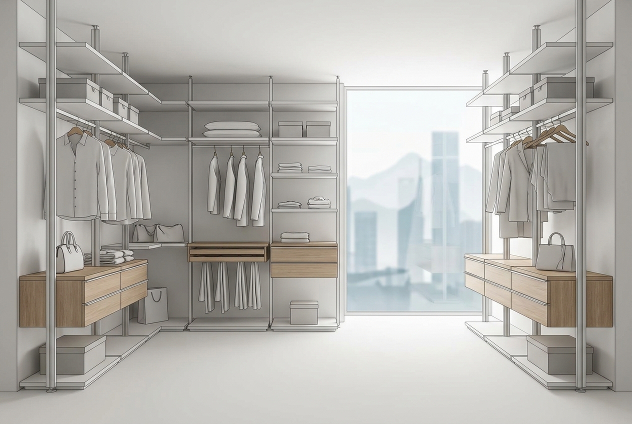 Closet Organization: B&B Italia в Казахстане