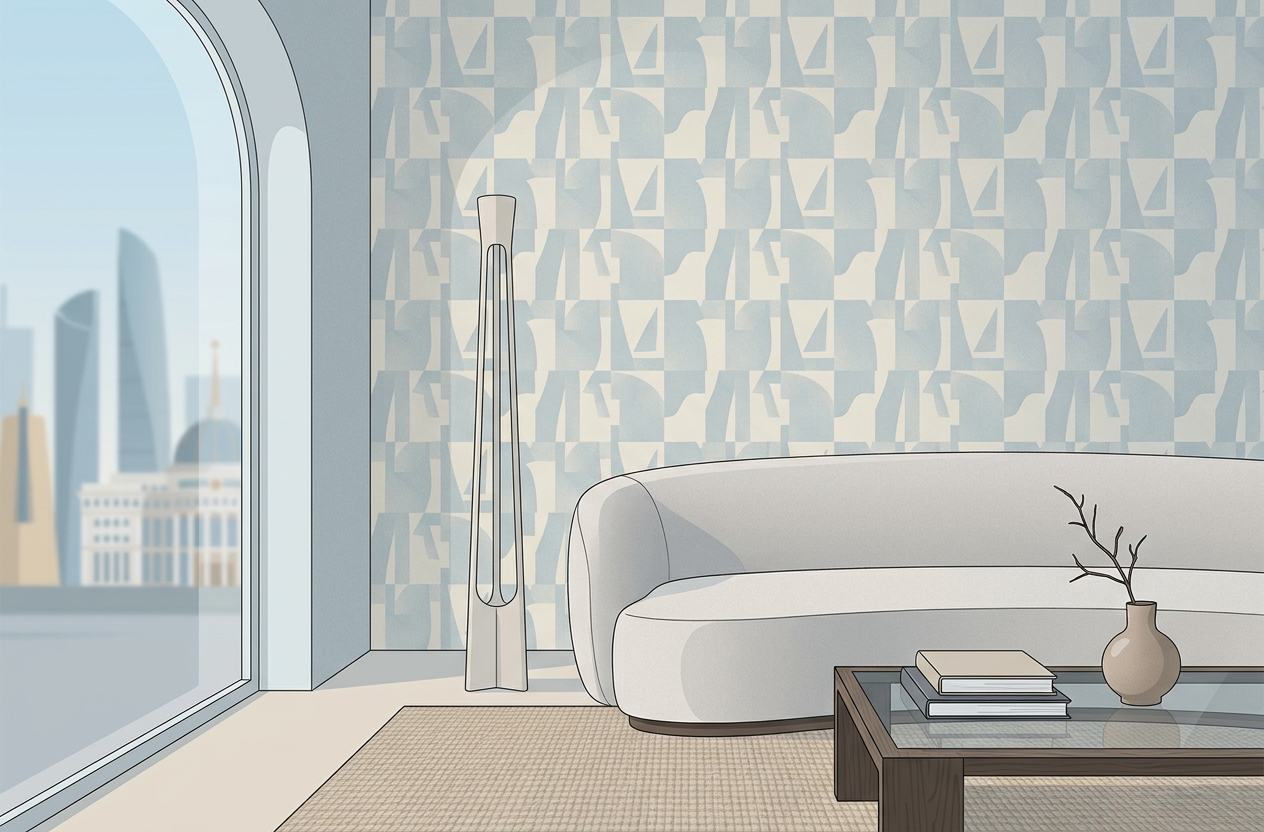 Wallpaper Ideas: обои и мебель B&B Italia в Казахстане