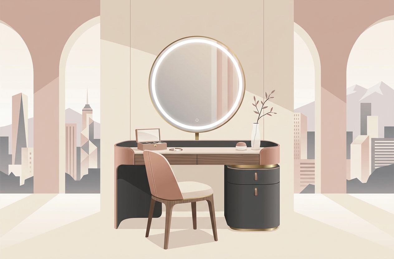 Vanity в интерьере: B&B Italia в Казахстане
