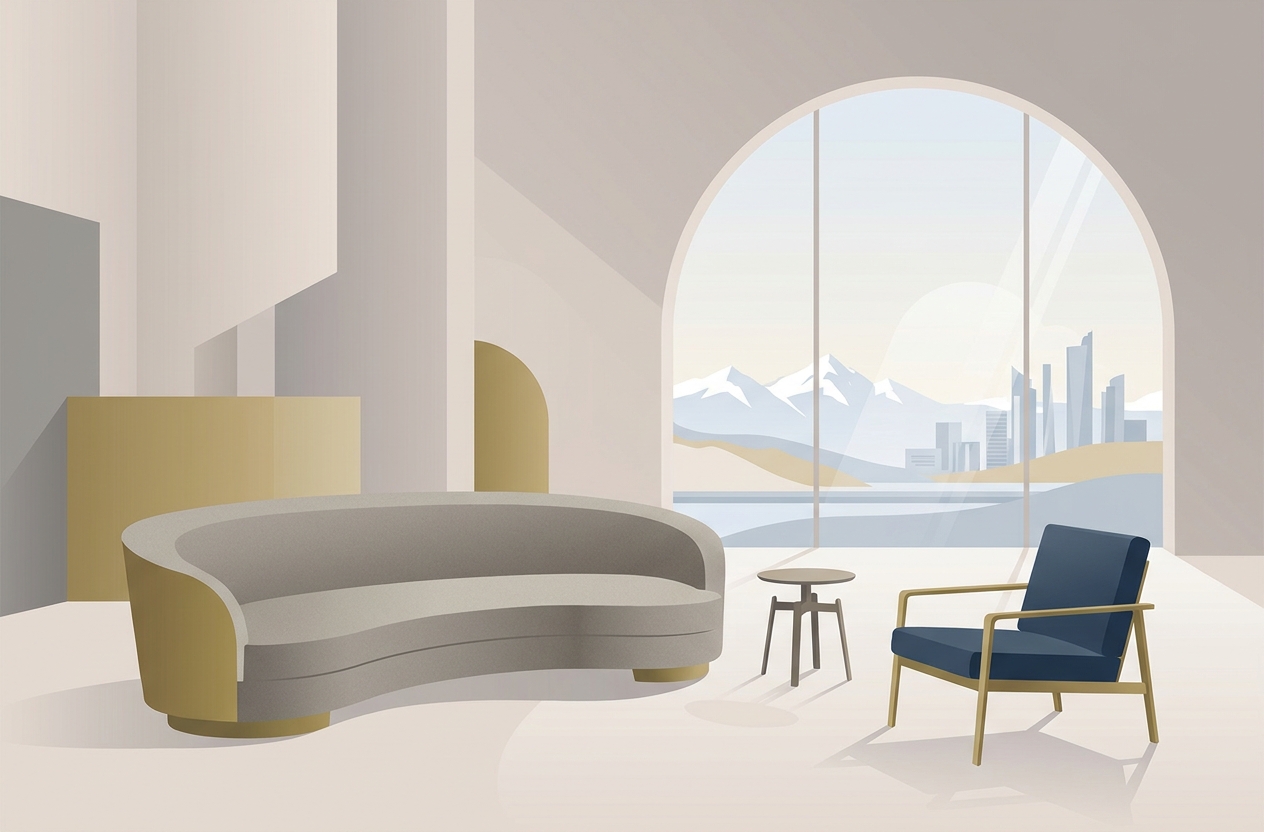 Мебель B&B Italia в Казахстане — премиум-интерьер